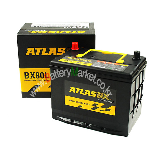 BX80L 아트라스BX,아반떼,그랜저,소나타,K5,YF,SM5,오피러스,배터리